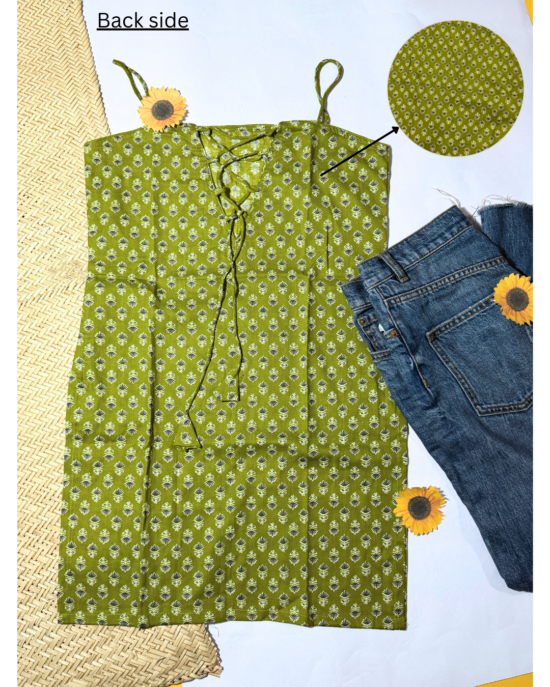 T-shirt Kurti (Green)
